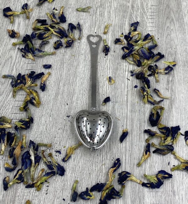 Heart shaped tea strainer